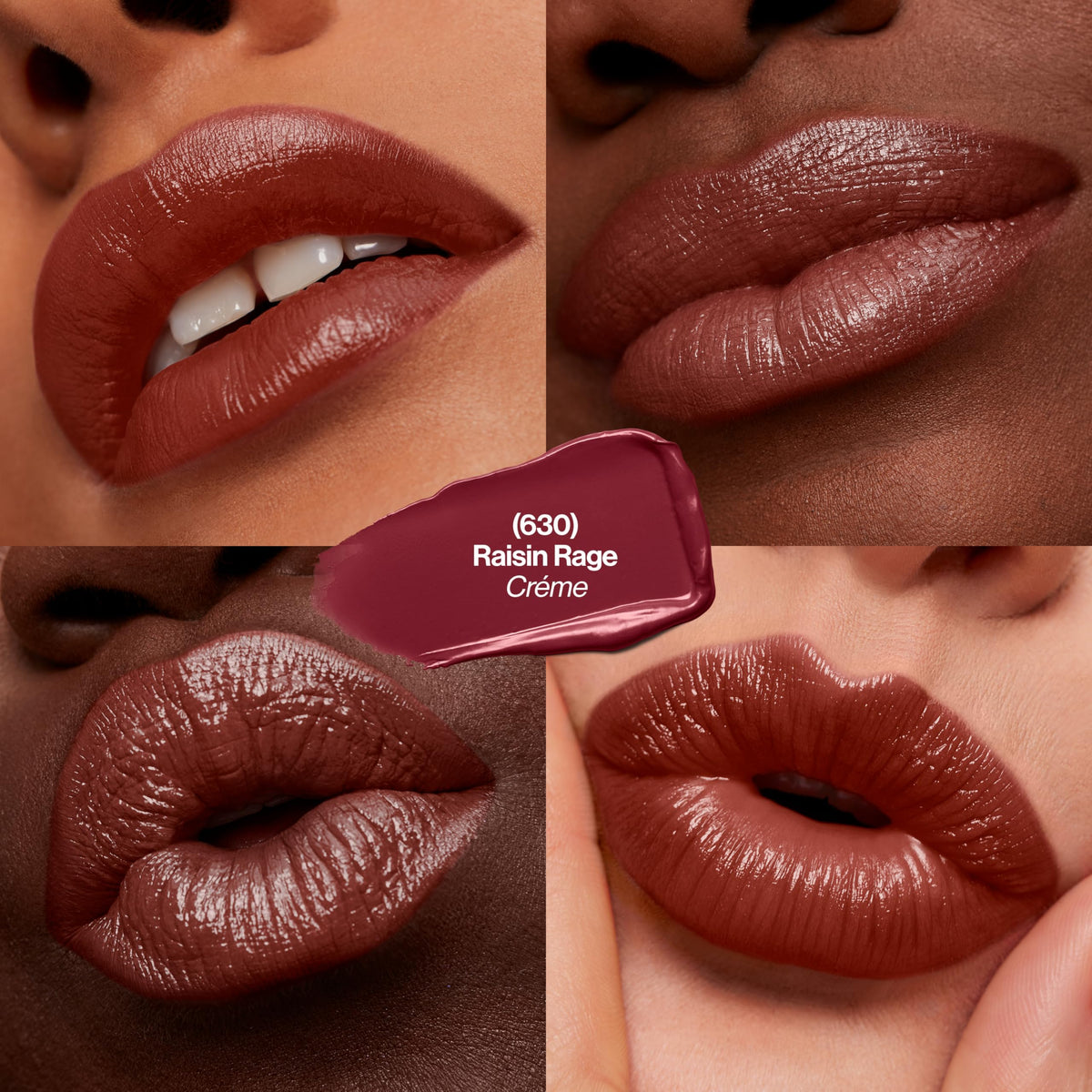 Revlon Super Lustrous Lipstick, Creamy Formula For Soft, Fuller-Looking Lips, Moisturized Feel, 630 Raisin Rage, 0.15 oz Beauty & Personal Care REVLON