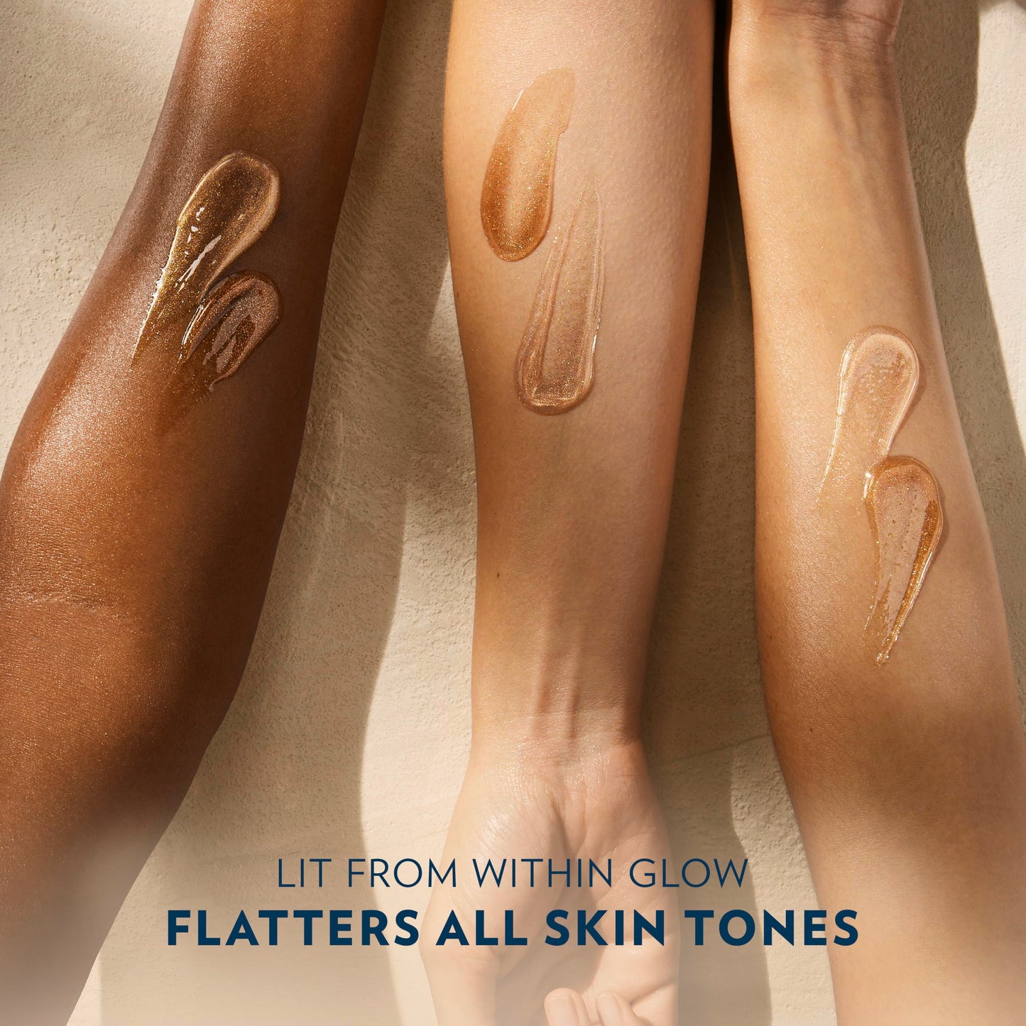 Vaseline Glazed and Glisten Sunlit Glow Body Gel Oil Vanilla Cocoa Shimmering with Ultra-Hydrating Lipids and 100% Pure Cocoa Butter, 6.8 Oz Beauty & Personal Care Vaseline