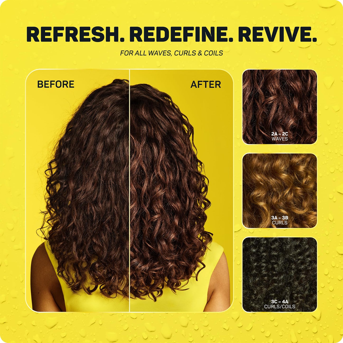 Marc Anthony Curl Refresher Spray, Strictly Curls - Lightweight Anti-Frizz Curly Hair Spray Hydrates & Restyles for Soft, Bouncy, Defined Curls Beauty and Personal Care Marc Anthony
