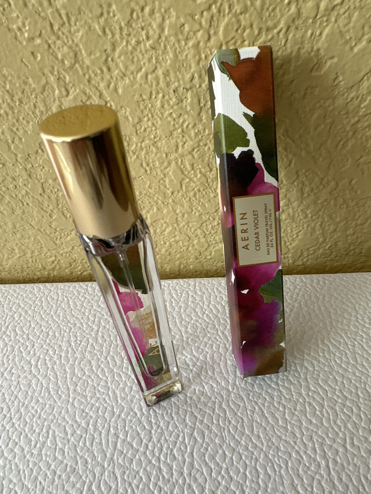 AERIN Cedar Violet Eau de Parfum Mini 0.23 oz Beauty & Personal Care AERIN
