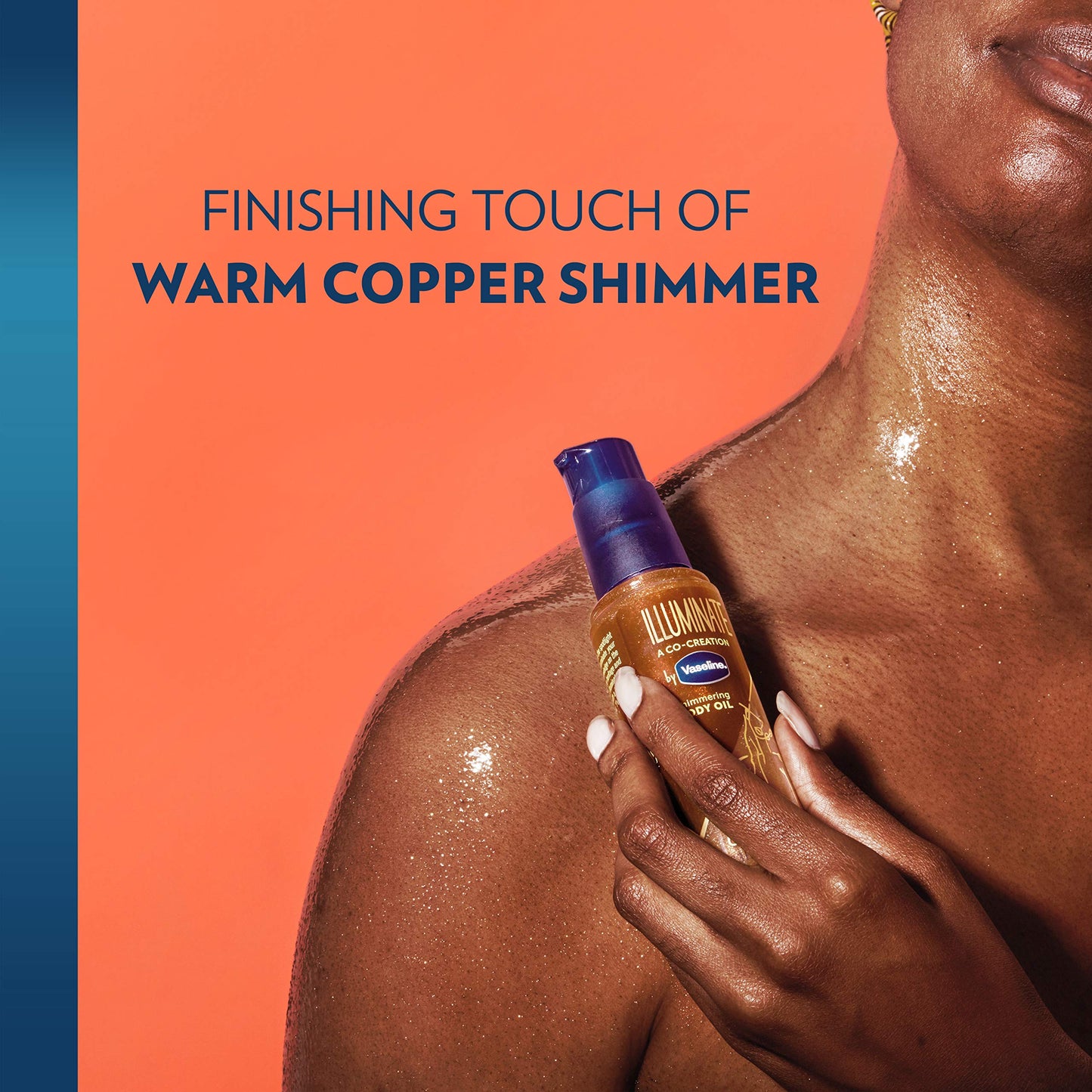 Vaseline Illuminate Me Shimmering Body Oil Created for Melanin Rich Skin, Illuminates Skin with Finishing Touch of Shimmer for Glowing Skin 3.3 oz Beauty & Personal Care Vaseline