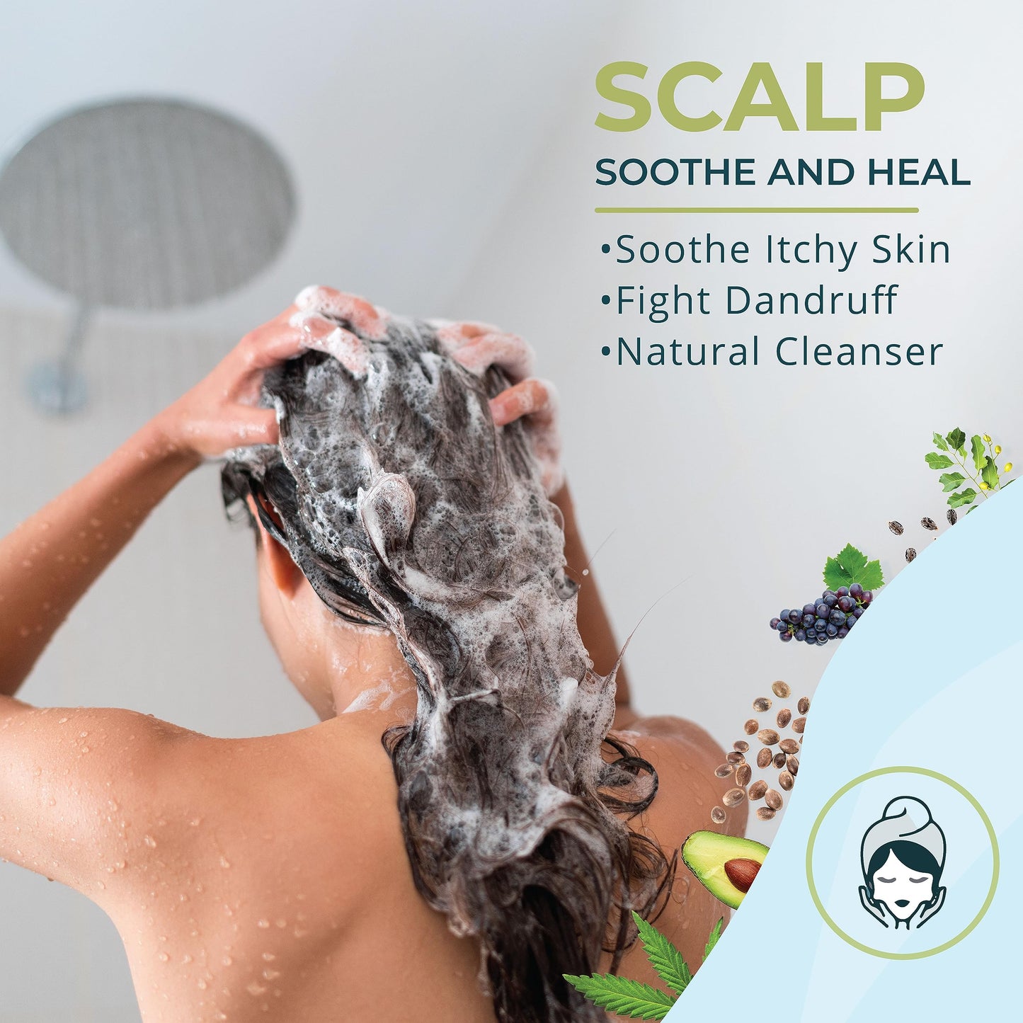 Zatural Natural Neem Shampoo & Conditioner Kit, Health Soothing & Healing For Sensative Scalp & Hair Nourish & Repair (16oz Shampoo & 16oz Beauty & Personal Care Zatural