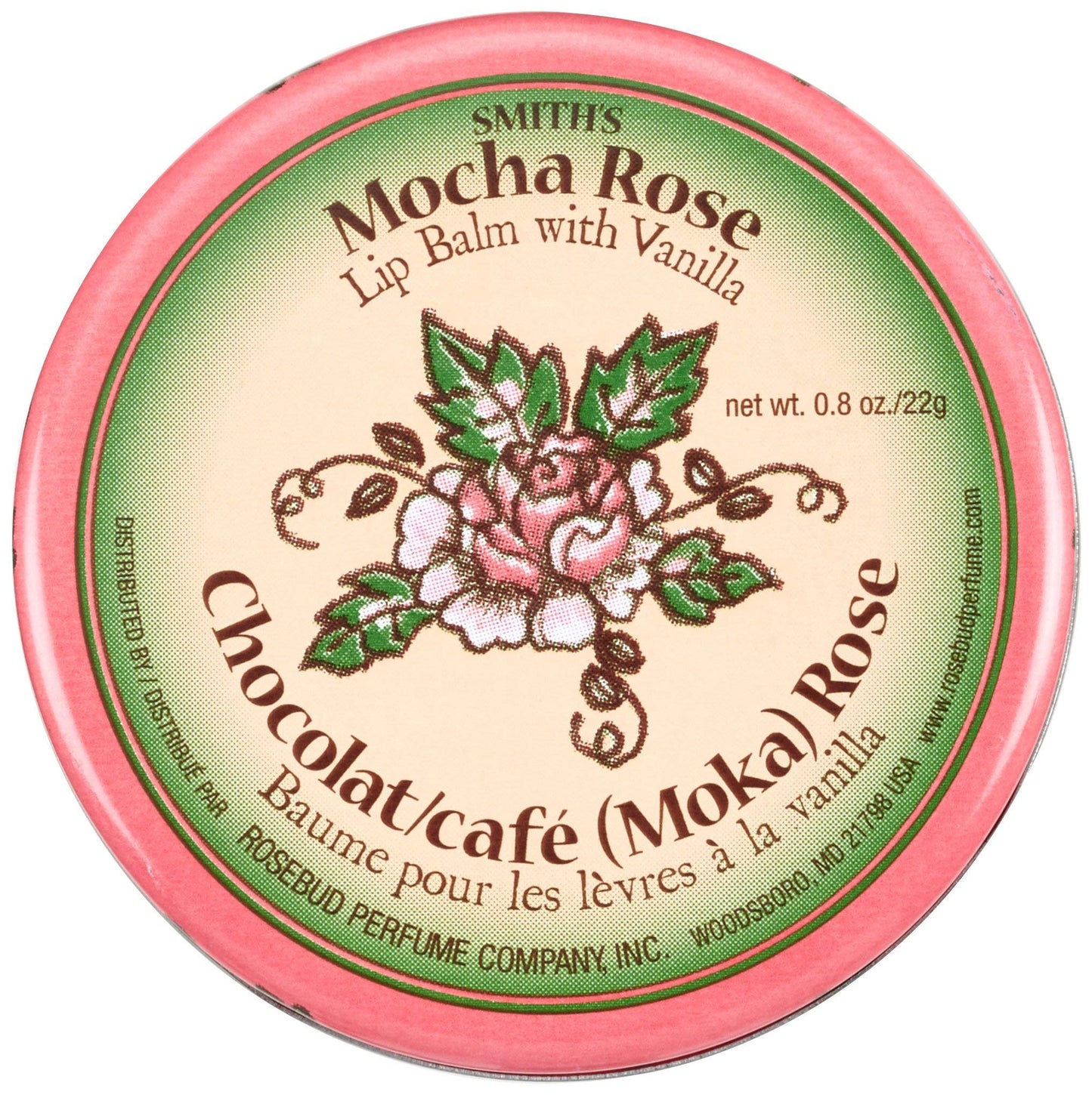 Rosebud Lip Balm, Mocha Rose.8 Ounce Beauty & Personal Care ROSEBUD SALVE