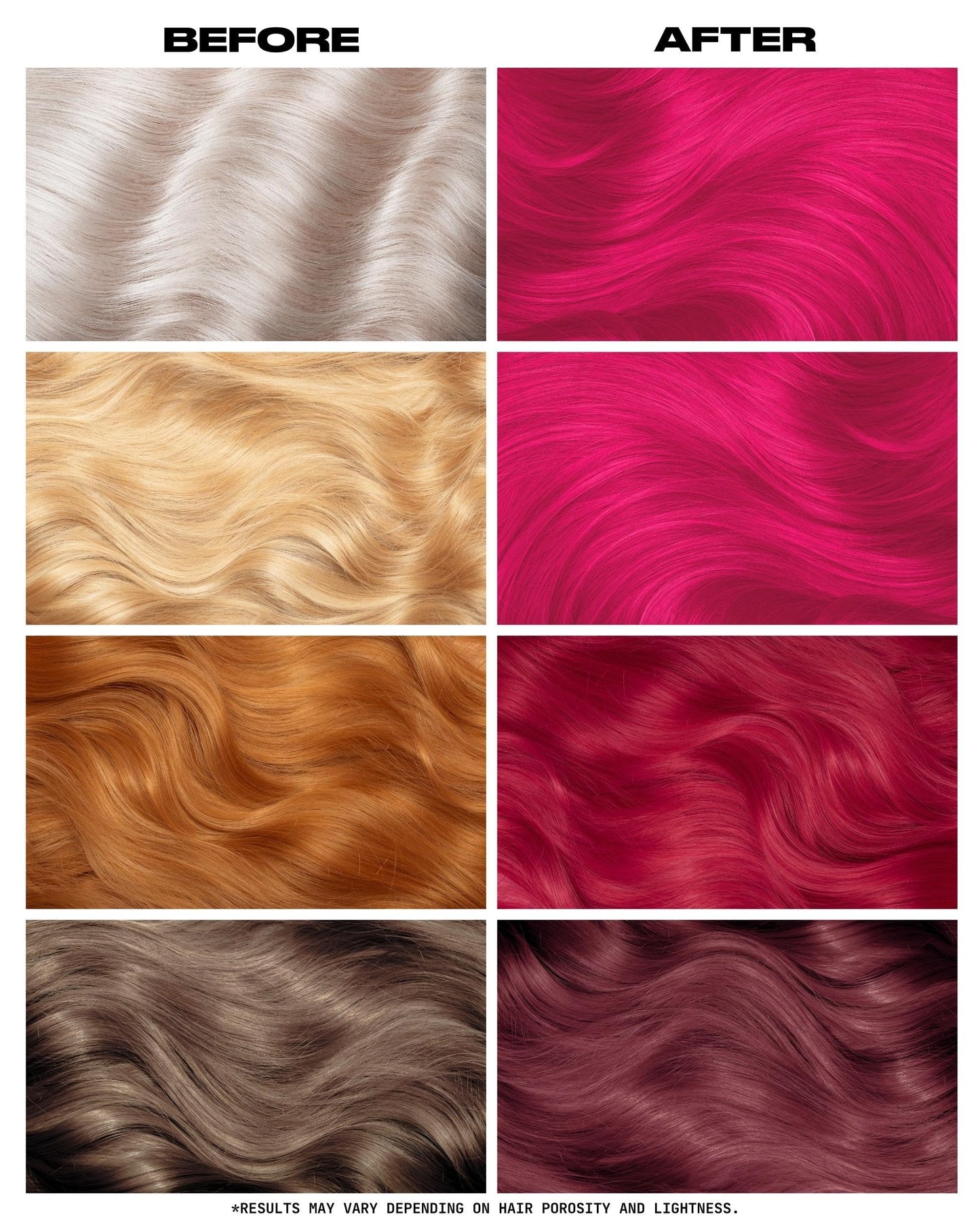 Lunar Tides Semi-Permanent Hair Color (43 colors) (Lychee, 4 fl. oz.) Beauty & Personal Care Lunar Tides