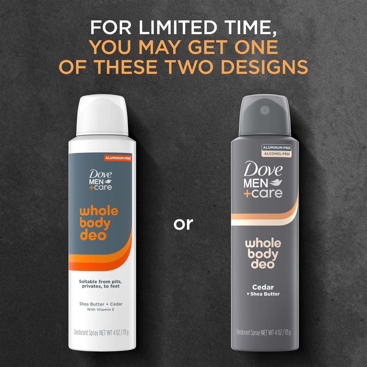 DOVE MEN + CARE Whole Body Deo Spray Cedar + Shea Butter - Aluminum?Free, Gentle Full?Body Odor Control, Dermatologist?Tested - 4 oz Beauty and Personal Care DOVE MEN + CARE