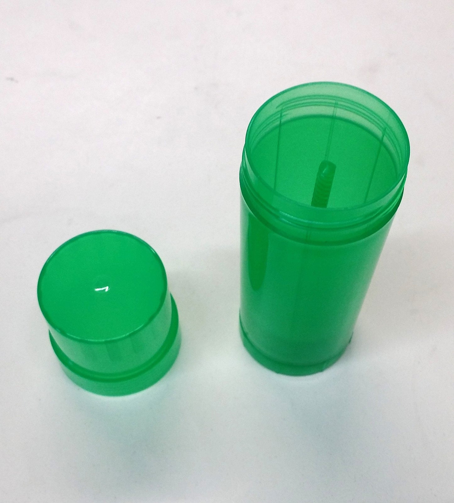6 ct. Deodorant Twist-up Empty Containers (Green) - for lotion bar, heel balm etc. (2 oz.) Beauty and Personal Care DIY Deodorant Containers
