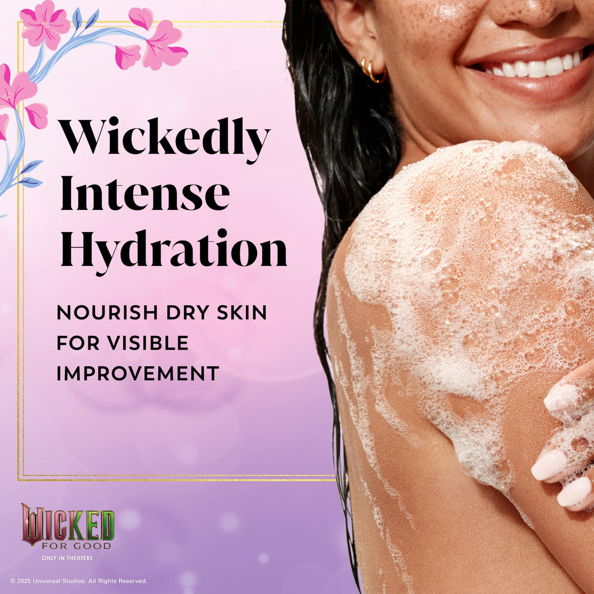 Olay Body Wash for Women, Couldn't Be Lovelier Glinda's Edition, Intensely Hydrating & Renewing, Pro-Hyaluronic Acid Serum with Vitamin B3, For All Beauty & Personal Care Olay