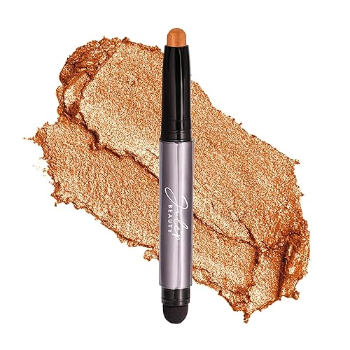 Julep Eyeshadow 101 Cream-to-Powder Waterproof Shadow Stick - Marmalade Shimmer - Long-Lasting, Crease-Proof, Orange Apricot Shimmer Cream Eyeshadow Beauty & Personal Care Julep