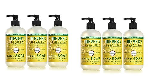 Mrs. Meyers Clean Day Hand Soap, Honeysuckle, 12.5 fl oz each, 6 Pack Beauty & Personal Care MRS. MEYER'S CLEAN DAY