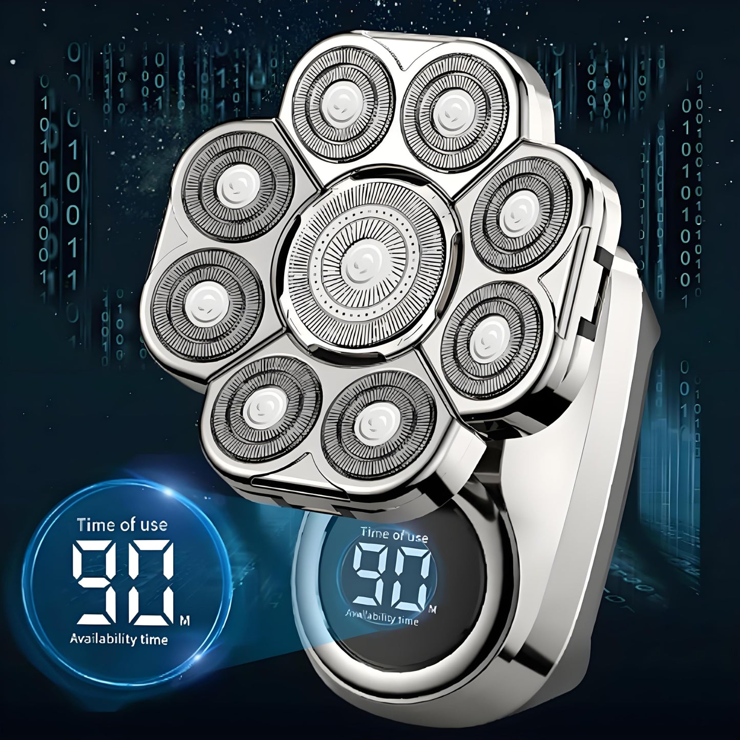 CBDYWVR Bawldy Pro Head Shaver with 9D Floating, IPX7 Waterproof Beauty and Personal Care CBDYWVR