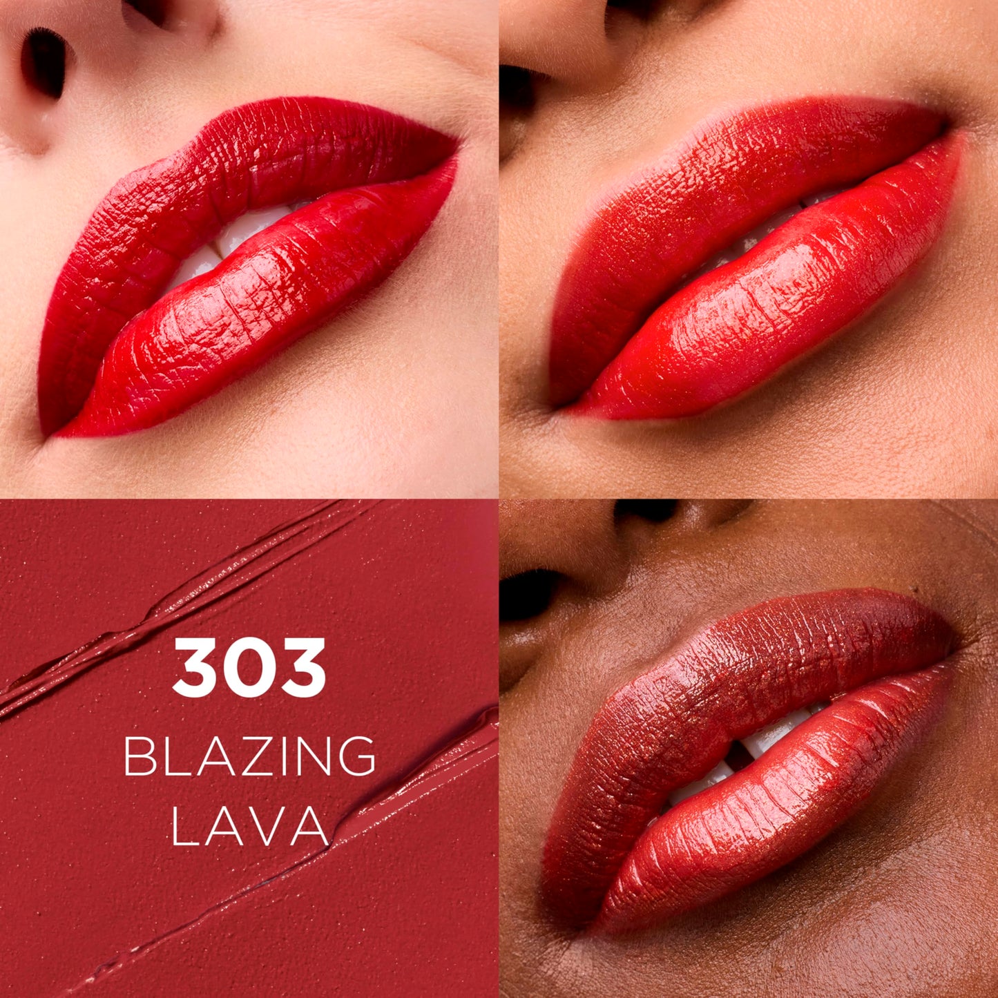 L'Oreal Paris Colour Riche Original Creamy, Hydrating Satin Lipstick with Argan Oil and Vitamin E, Blazing Lava , 1 Count Beauty & Personal Care L'Oreal Paris
