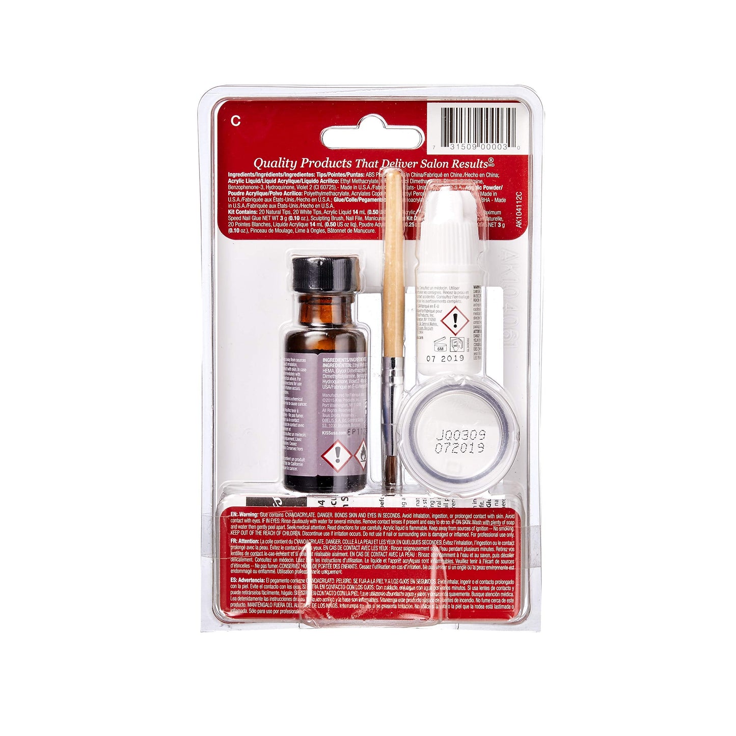 Kiss French Acrylic Sculpture Kit (2 PACK) Beauty & Personal Care Kiss
