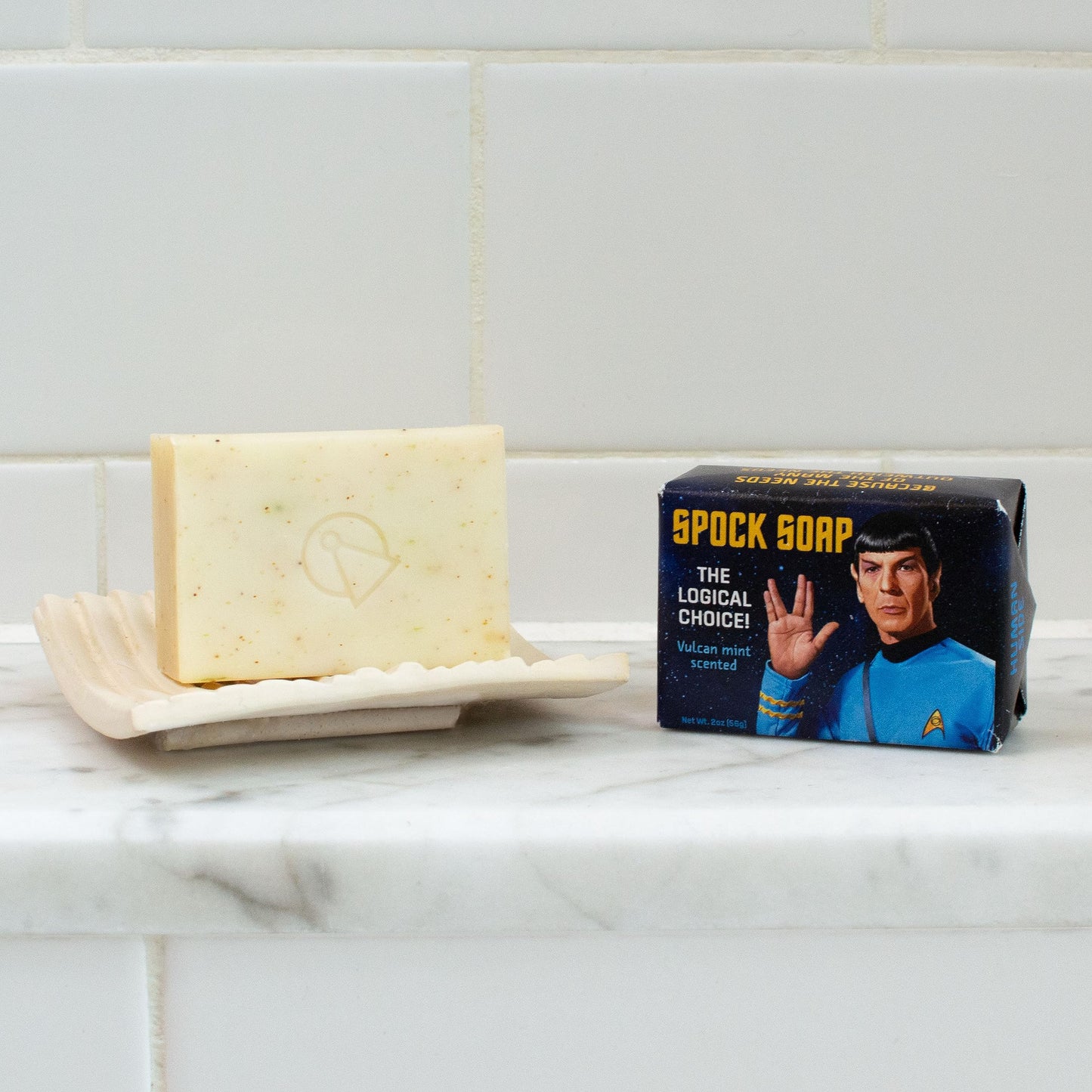 The Unemployed Philosophers Guild Star Trek Spock Soap - Made in the USA, 2oz (56g) Travel or Hotel Sized Guest Bar Soap Beauty & Personal Care The Unemployed Philosophers Guild
