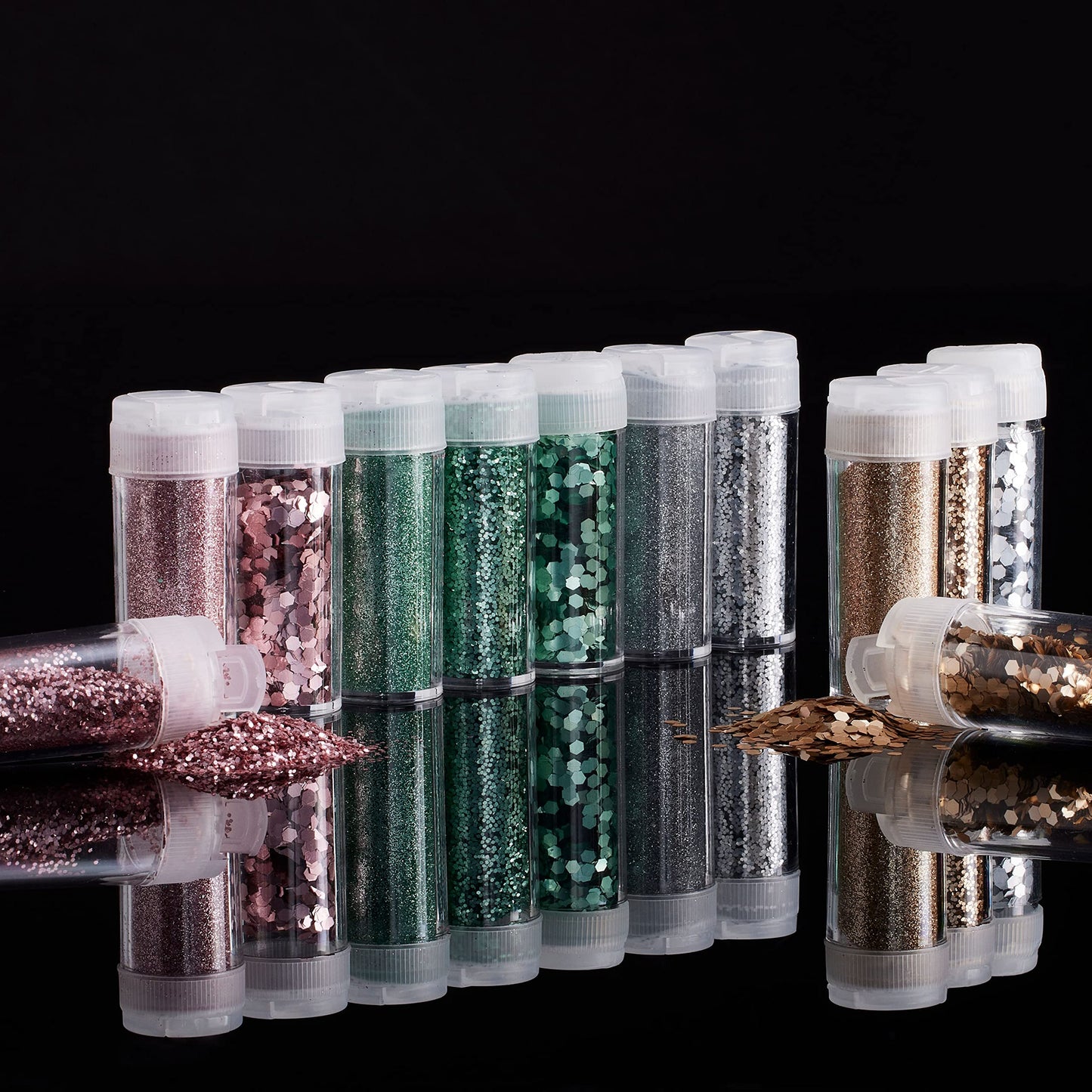 Recollections Matte Metallic Glitter Pack, 6 Packs: 12 ct. (72 Total) Beauty & Personal Care Recollections