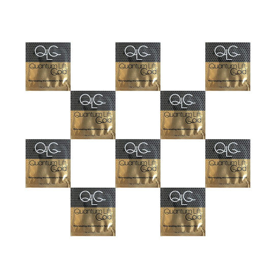 EarLift Quantum Lift Gold Facial Skin Tightening Patches, 10 Pack