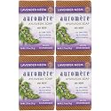 Auromere Ayurvedic Bar Soap, Lavender Neem - Eco Friendly, Handmade, Vegan, Cruelty Free, Natural, Non GMO (2.75 oz), 4 pack Beauty & Personal Care Auromere
