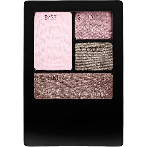 Maybelline New York Expert Wear Eyeshadow Quads, Lavender Smokes, 0.17 oz. Beauty & Personal Care MAYBELLINE