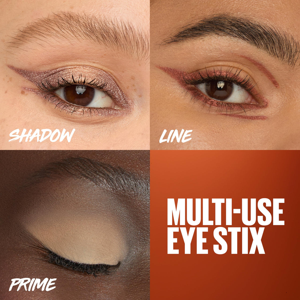 MAYBELLINE Color Tattoo Longwear Multi-Use 24HR Eye Shadow Stix, Rich, Long Lasting Eyeshadow, Eyeliner and Eye Primer Stick, I Am Cozy (Matte Taupe)