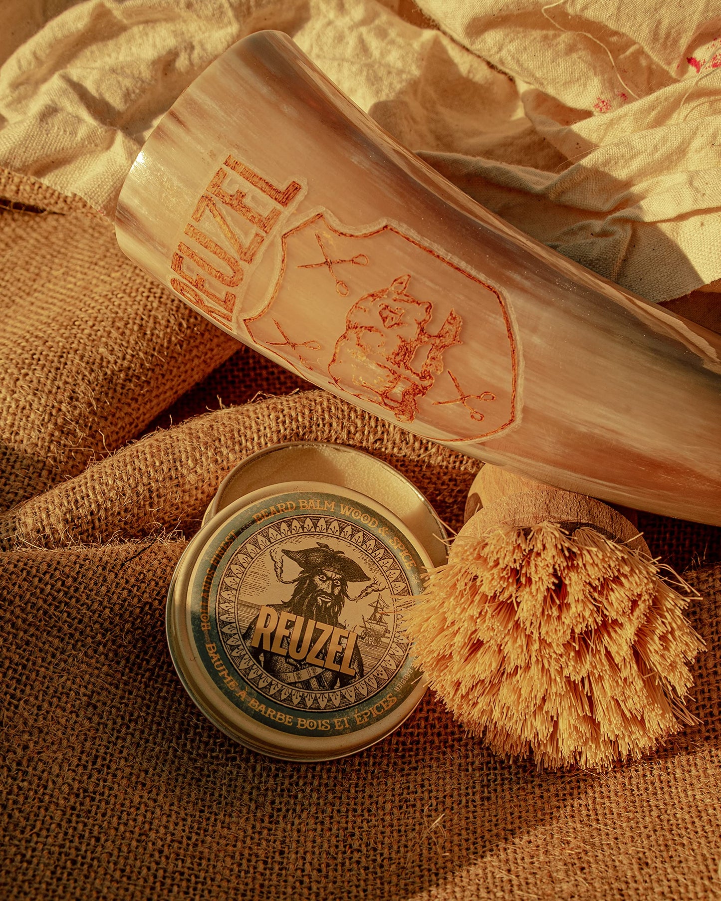 Reuzel Beard Balm, Wood & Spice, Masculine Scent, 1.3 oz Beauty & Personal Care REUZEL