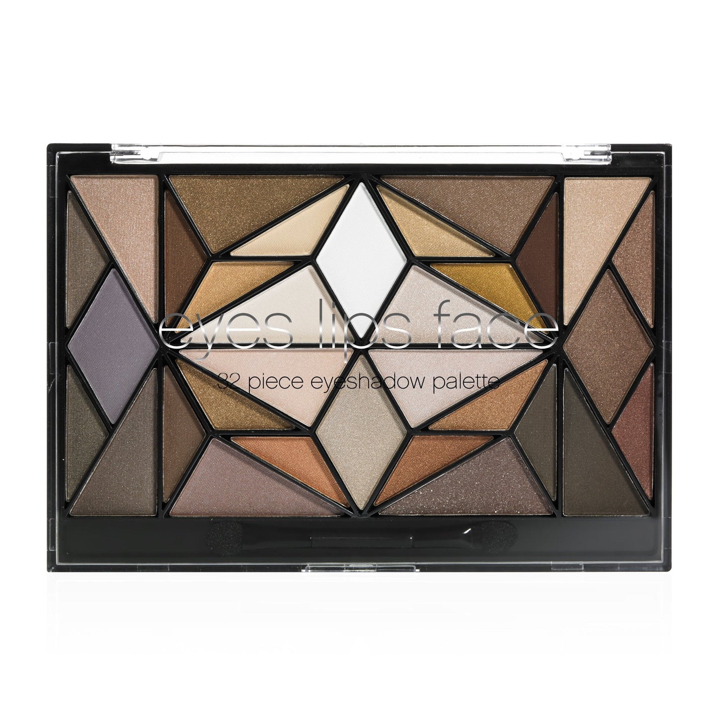 E.l.f. 32 Piece Geo Eye-Shadow Palette, Natural, 0.9 Ounce Beauty & Personal Care e.l.f.