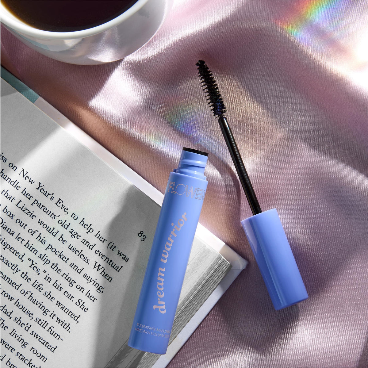 FLOWER Beauty By Drew Barrymore Dream Warrior Volumizing, Long-Wearing Mascara With Clump Free Technology for Lash Lengthening + Lash Lifting +
