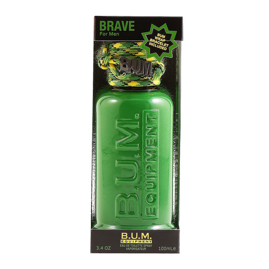 BUM EQUIPMENT Eau de Toilette Spray For Men, Brave, 3.4 Fluid Ounce Beauty & Personal Care BUM EQUIPMENT
