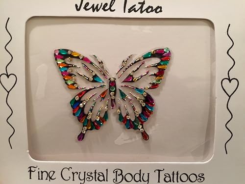 Vajazzle sexy Japanese designed butterfly multicolor center of attraction Beauty & Personal Care Definitions