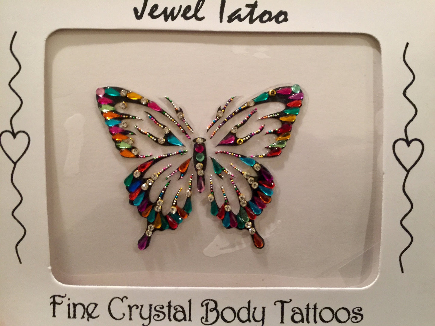 Vajazzle sexy Japanese designed butterfly multicolor center of attraction Beauty & Personal Care Definitions