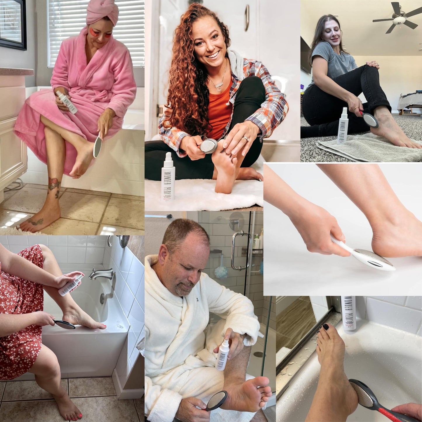 Made in Germany Double Sided Metal Foot File - Stainless Steel Feet Callus Remover - Feet Scrubber Dead Skin - Heel Scraper Cracked Heels Repair Beauty & Personal Care WONDER PEDI