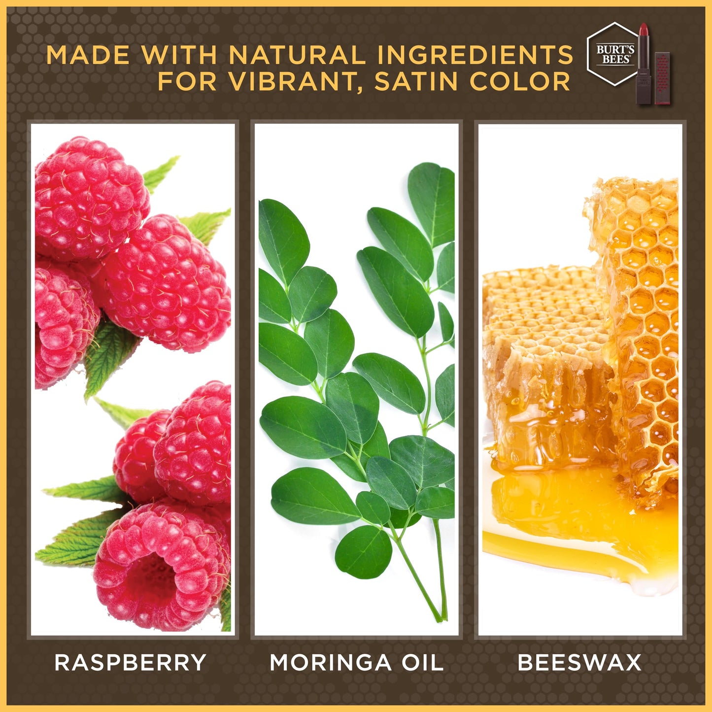 Burt's Bees 100% Natural Moisturizing Lipstick, Scarlet Soaked, 1 Tube Beauty & Personal Care Burt's Bees