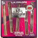 L.A. COLORS All Is Bright 5pc Automatic Lip Liner, Defined Lips, 1 Count (Pack of 1) Beauty & Personal Care L.A. COLORS
