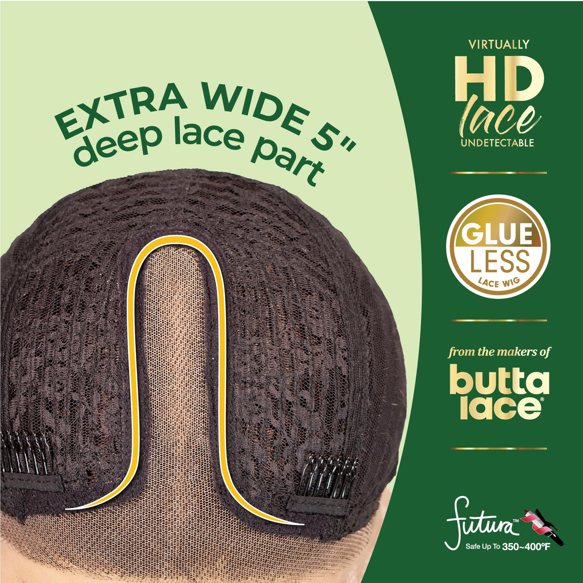 Sensationnel Chicbob Lace Frontwig-Lob Unit 10, HALOBLOCKPLATINUM