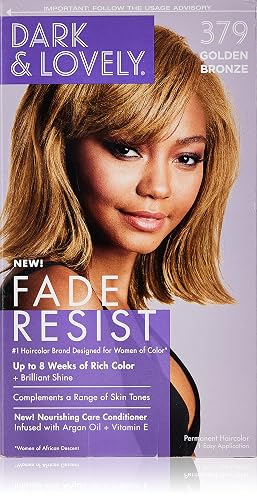 Dark & Lovely Fade Resistant Rich Conditioning Color [379], Golden Bronze Beauty & Personal Care Dark and Lovely
