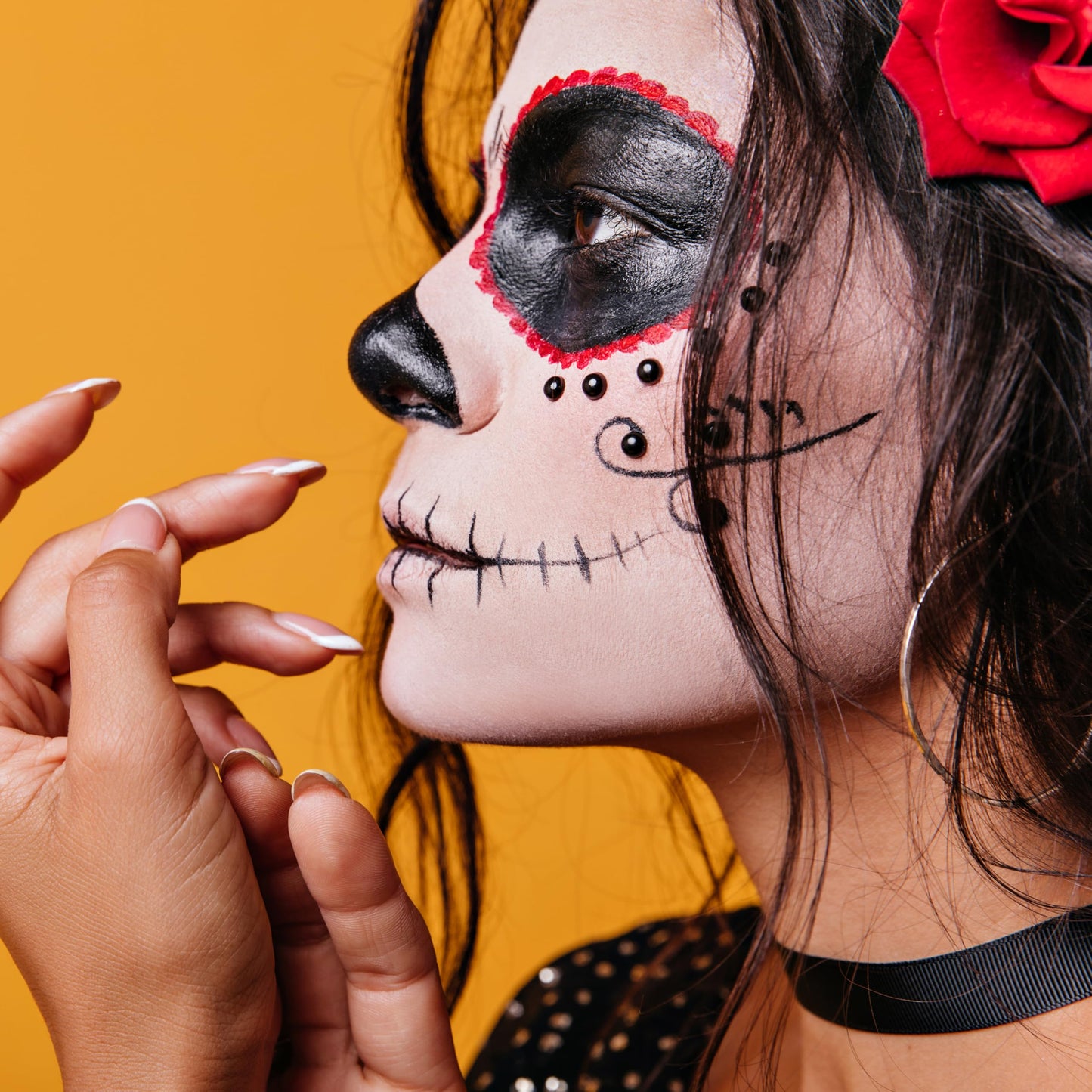 Spooktacular Creations Halloween Makeup Palette 3 Colors Face Body Paint for Adult SFX Zombie Skeleton Cosplay with Painting Brush Cosplay Party Dress Beauty & Personal Care Spooktacular Creations