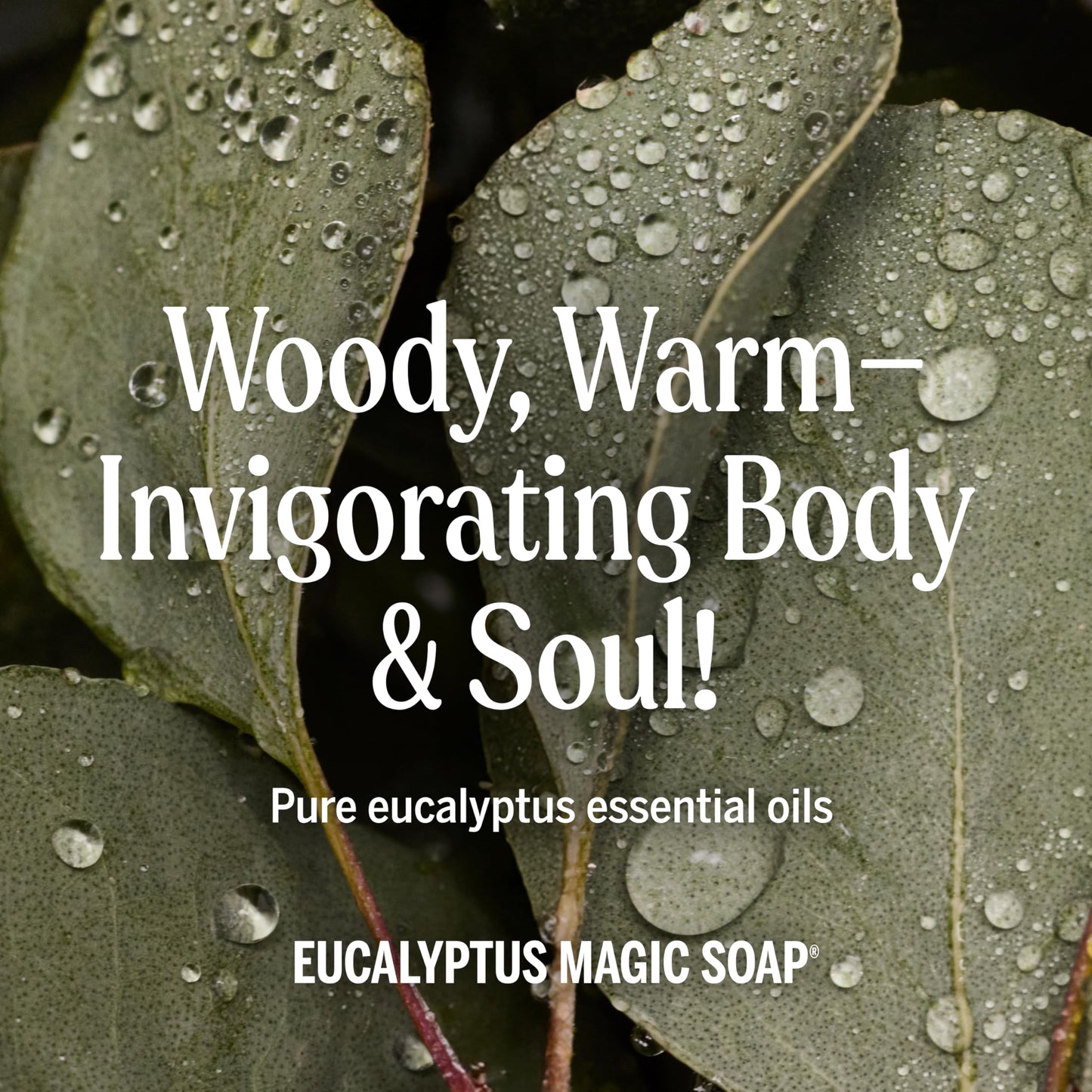 Dr. Bronner's Pure-Castile Magic Soap Liquid (Eucalyptus, 1 Gallon) - Made with Regenerative Organic Certified Oils, 18-in-1 Uses: Face, Body, Hair Beauty & Personal Care Dr. Bronner's