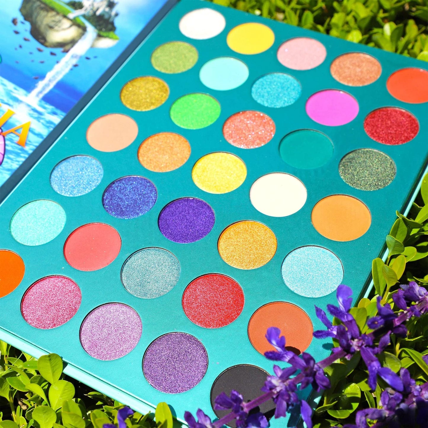 Rude Cosmetics Merfantasia 35 Eyeshadows Palette - Book 8 for Women - 1.34 oz Eye Shadow Beauty & Personal Care RUDE