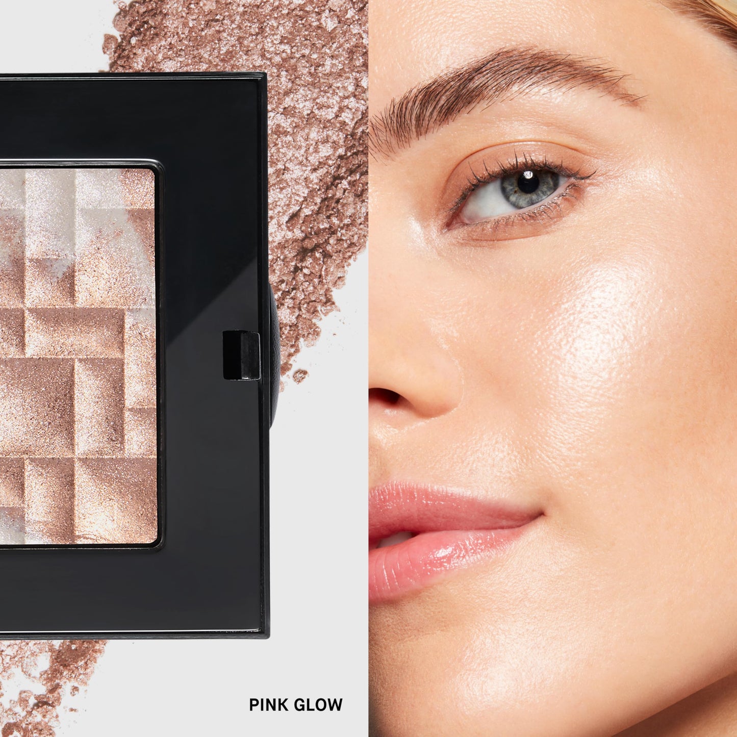 Bobbi Brown Highlighting Powder | Pearl-Infused Highlighter Makeup For Luminous Cheeks & Eyes | Gel-Powder Hybrid, 0.28 Ounce, Pink Glow #1 Beauty & Personal Care Bobbi Brown