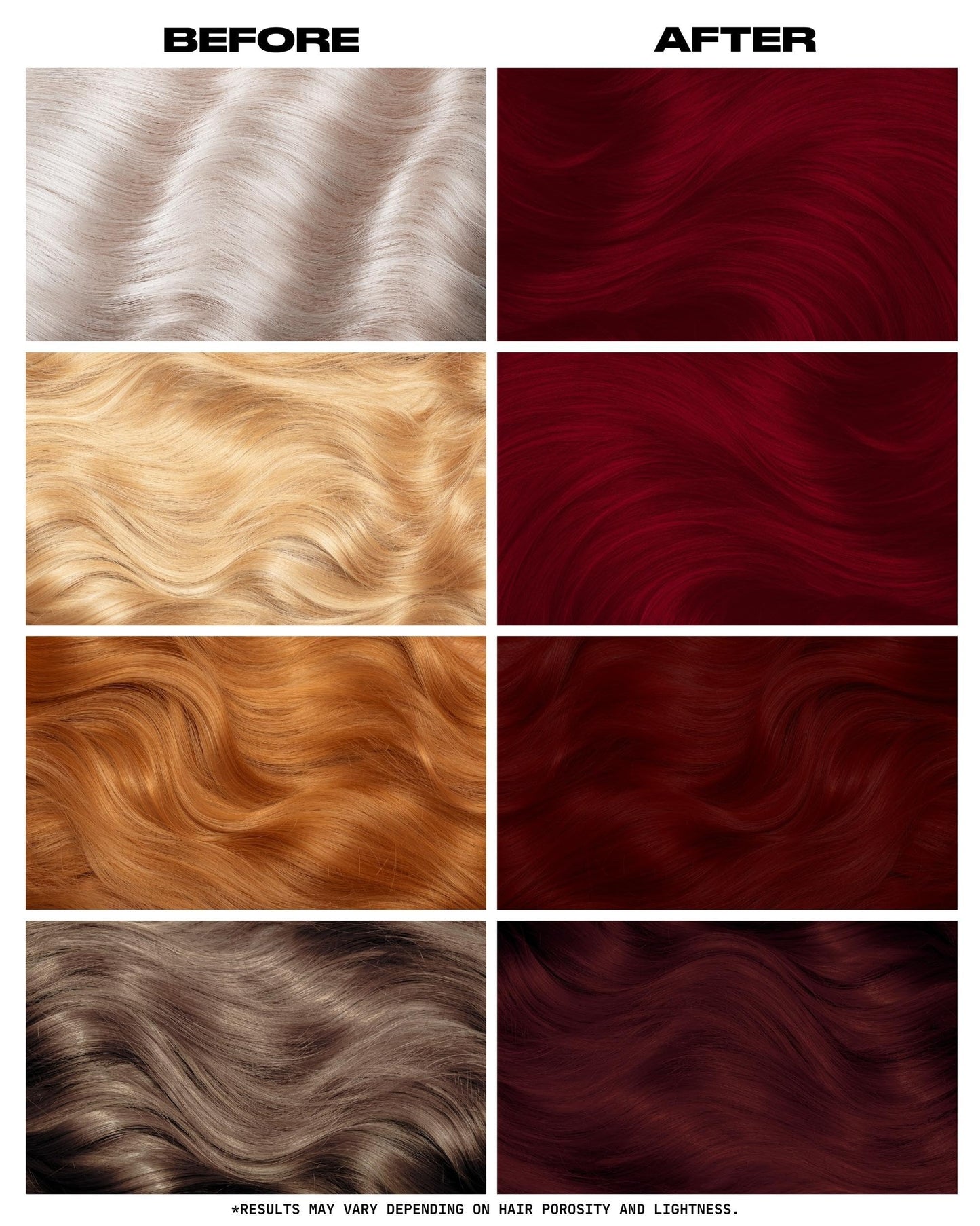 Lunar Tides Semi-Permanent Hair Color (43 colors) (Blood Moon, 4 fl. oz.) Beauty & Personal Care Lunar Tides