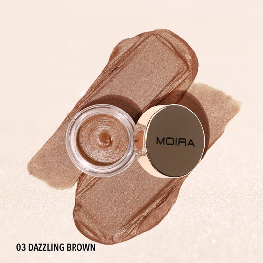Everlust Shimmer Cream Shadow (003, Dazzling Brown)