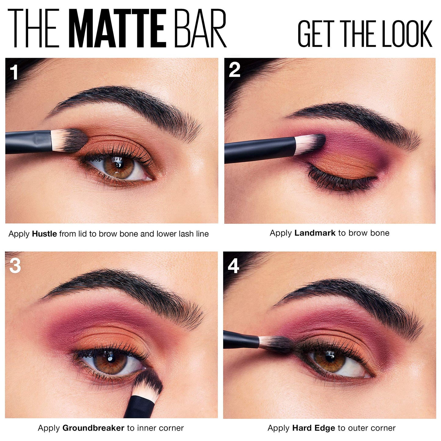 Maybelline New York The Matte Bar Eyeshadow Palette, 300 THE MATTE BAR, 1 Count Beauty & Personal Care MAYBELLINE