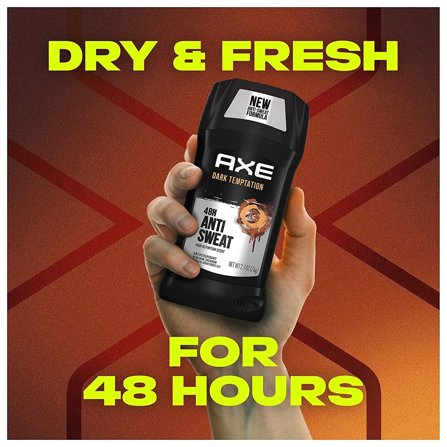 Axe Anti Perspirant Odor & Wetness Protection Dark Temptation 2.7 oz (Pack of 8) Beauty and Personal Care AXE