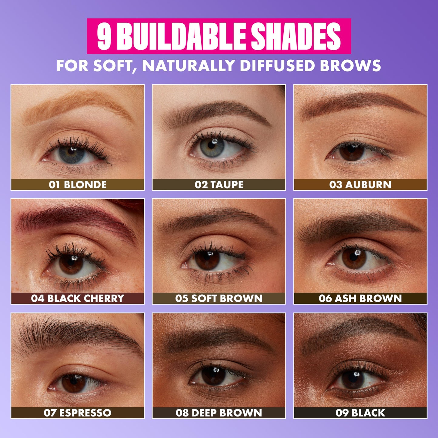 NYX PROFESSIONAL MAKEUP Powder Louder Eyebrow Pencil, Brow Pencil with Buildable Volume For Up To 12HR Wear, Vegan Formula - Taupe Beauty & Personal Care NYX PROFESSIONAL MAKEUP