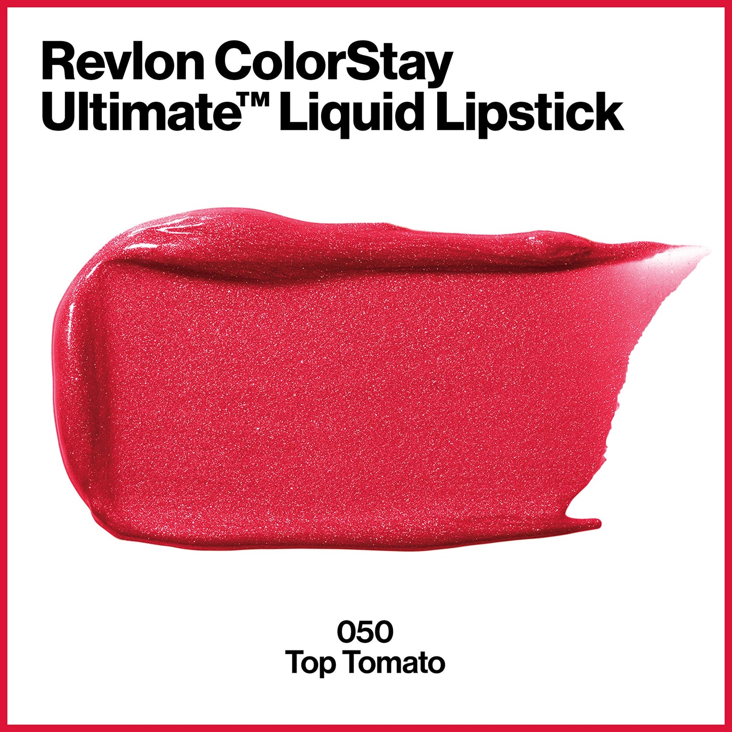 Revlon ColorStay Ultimate Liquid Lipstick, Longwear Rich Lip Colors, Wears for Up to 24 Hours, Satin Finish, 050 Top Tomato, 0.1 fl oz Beauty & Personal Care REVLON