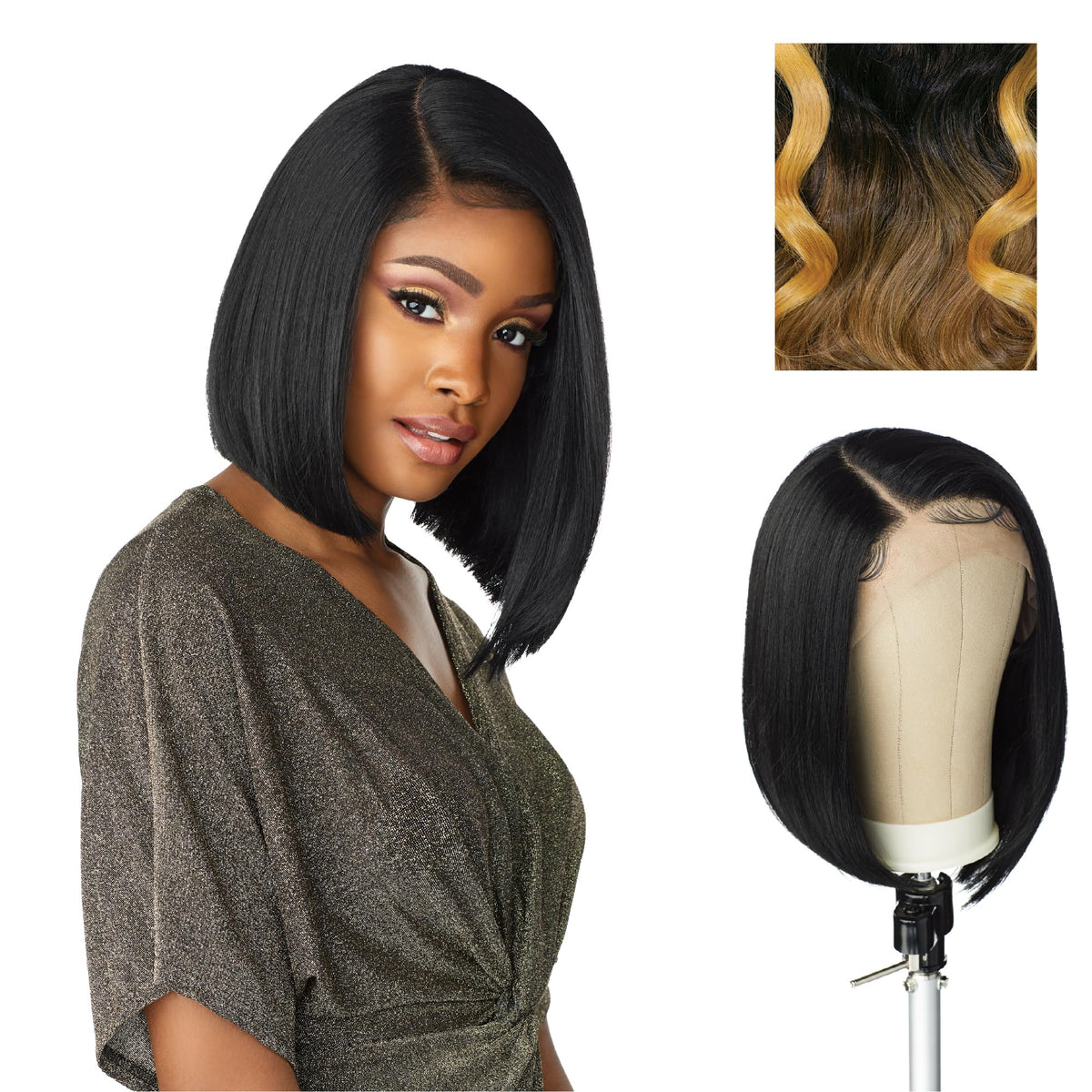 Sensationnel Butta LaceWig-Unit 1, MP/GOLD