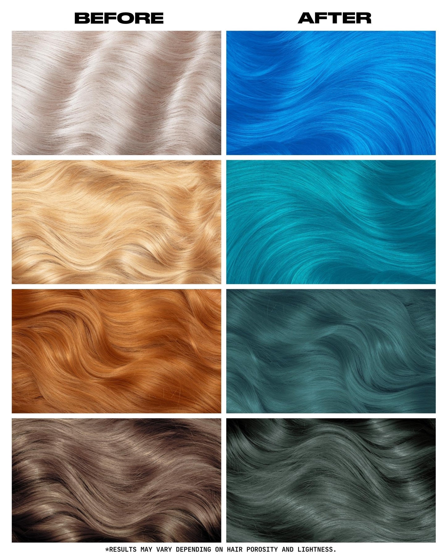 Lunar Tides Semi-Permanent Hair Color (43 colors) (Cyan Sky, 8 fl. oz.) Beauty & Personal Care Lunar Tides