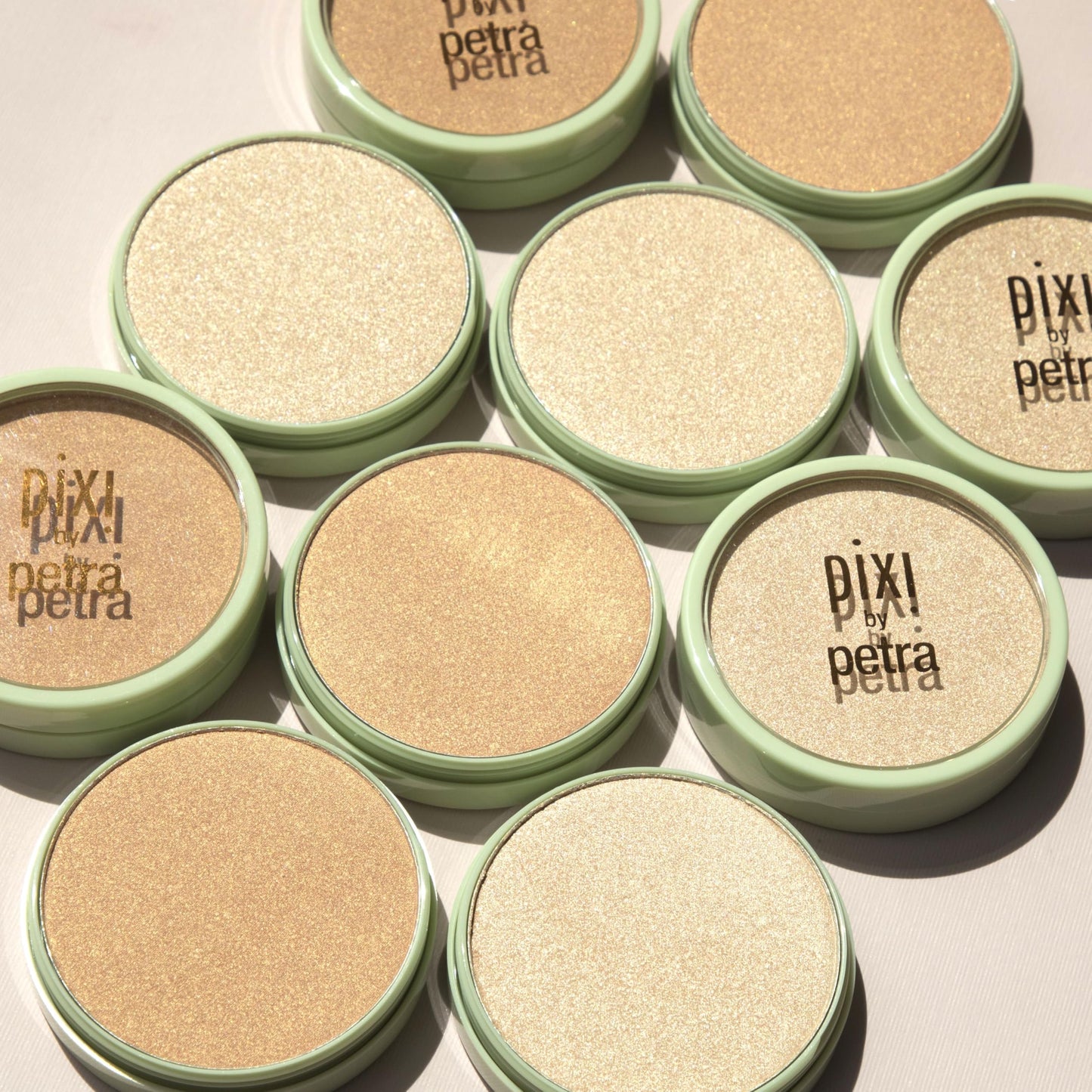 Pixi Glow-y Powder | Radiant Blush & Highlighter Duo | Silky, Light-Reflecting Radiance Powder | Adds Sheer Color & Glow | Peach-y Glow | 0.36 Beauty & Personal Care Pixi