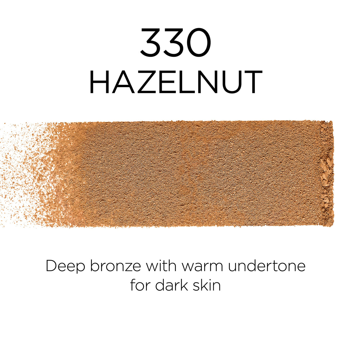 L'Oreal Paris Makeup Infallible Fresh Wear Foundation in a Powder, Up to 24H Wear, Waterproof, Hazelnut, 0.31 oz. (Packaging May Vary)