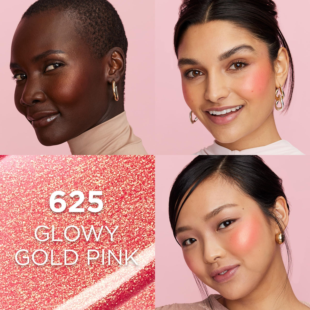 L'Oreal Paris True Match Lumi Le Liquid Blush, Intense Lightweight Blush Formula With Liquid Pigments, Glowy Gold Pink, 0.33 Fl Oz Beauty & Personal Care L'Oreal Paris