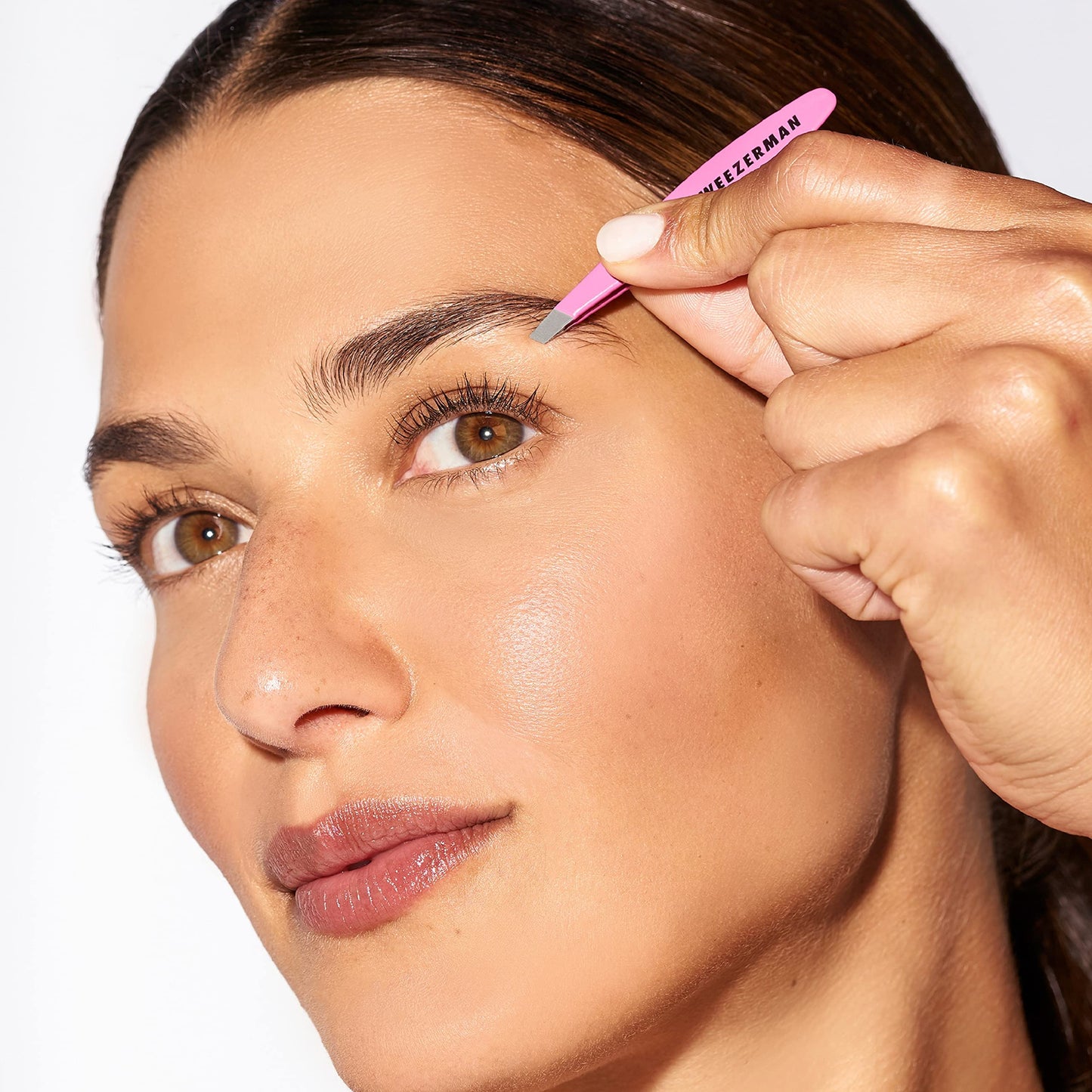 Tweezerman Mini Slant and Point Tip Tweezer - Tweezers Set for Eyebrows, Facial Hair, Ingrown Hairs Beauty & Personal Care Tweezerman