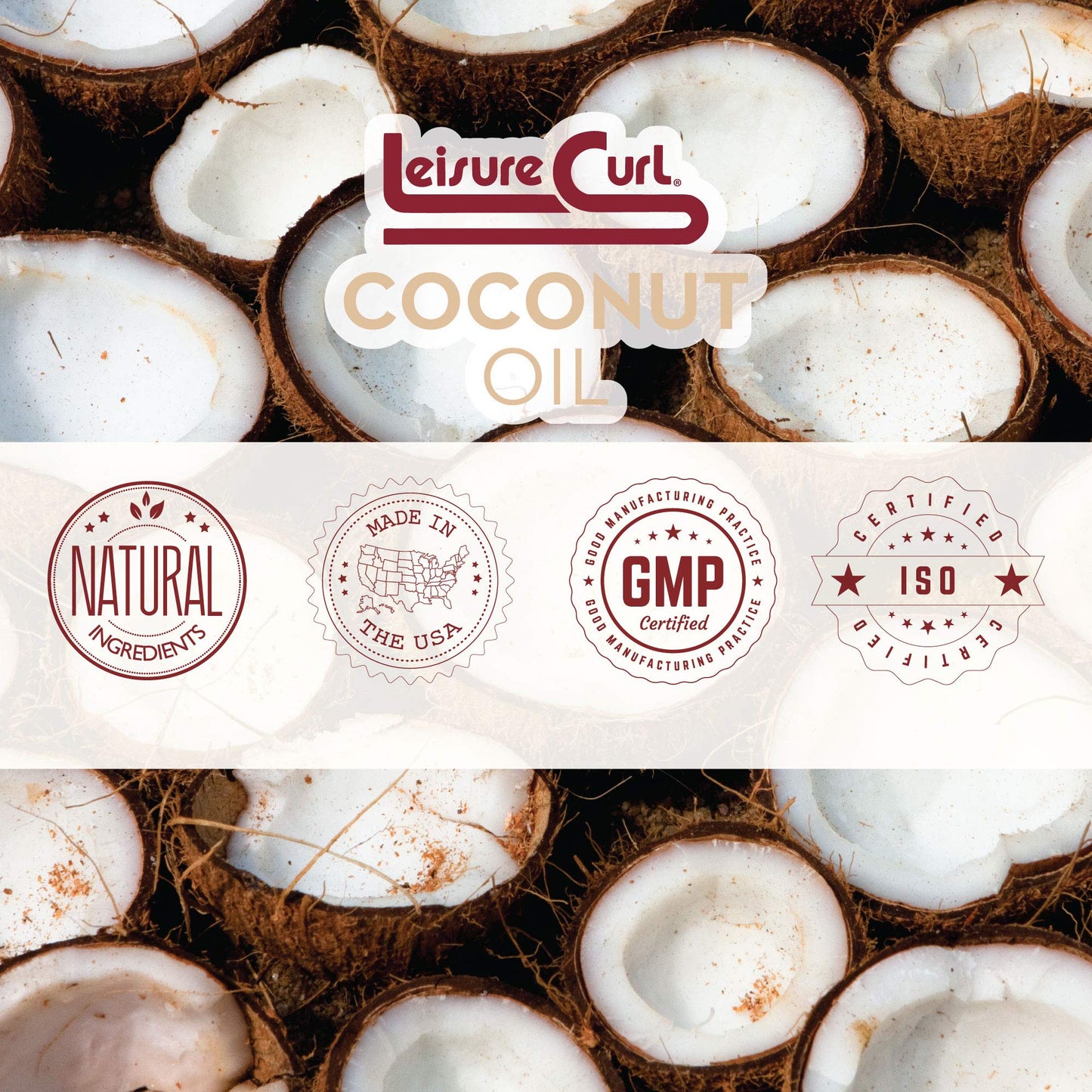 Coconut Oil Finishing Shining Mist, 8 oz for Natural Shine | Prevents Dryness & Breakage, Lightweight & Non-Oily Styling Beauty & Personal Care Leisure Curl